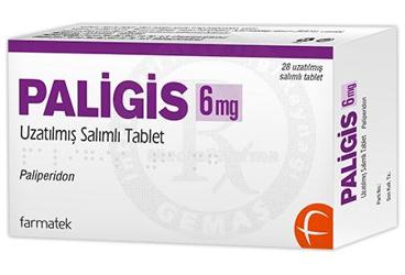 PALİGİS 6 MG UZATILMIŞ SALIMLI TABLET, 28 ADET