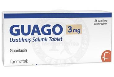 GUAGO 3 MG UZATILMIŞ SALIMLI TABLET, 28 ADET