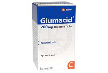 Glumacid 200 mg Dağılabilir Tablet, 15 ADET