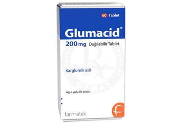 Glumacid 200 mg Dağılabilir Tablet, 60 ADET