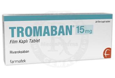 TROMABAN 15 MG FİLM KAPLI TABLET, 28 ADET
