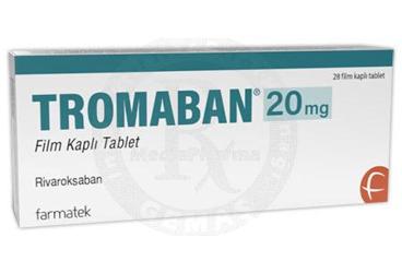 TROMABAN 20 MG FİLM KAPLI TABLET, 28 ADET
