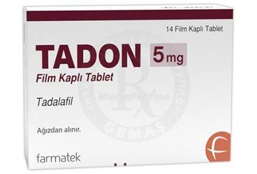 TADON 5 MG FİLM KAPLI TABLET, 14 ADET