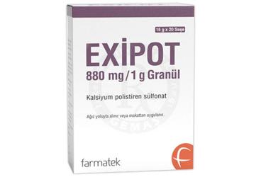 EXİPOT 880 MG/1 G GRANÜL , 15 G