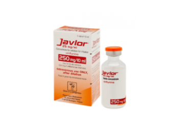 JAVLOR 250MG/10ML İNFÜZYONLUK KONSANTRE ÇÖZELTİ, 1 ADET