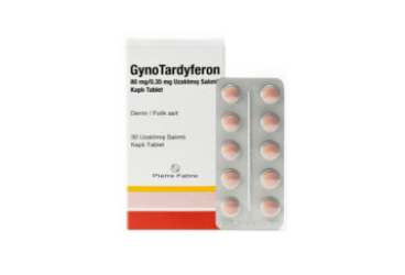 GYNOTARDYFERON 80 MG/0,35 MG UZATILMIŞ SALIMLI KAPLI TABLET, 30 ADET