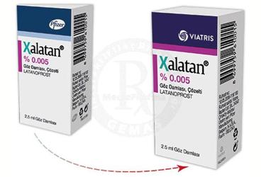 XALATAN % 0,005 GOZ DAMLASI, 2.5 ML