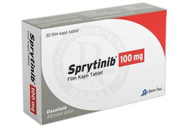 SPRYTİNİB 100 MG FİLM KAPLI TABLET, 30 TABLET
