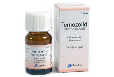 TEMOZOLID 100 MG KAPSÜL ,5 KAPSÜL