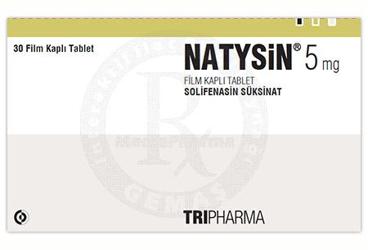 NATYSIN 5 MG FILM TABLET, 30 ADET