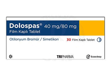 DOLOSPAS 40 MG/80 MG FİLM KAPLI TABLET, 30 ADET