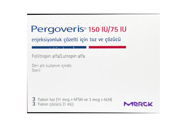 PERGOVERIS 150 IU/75 IU ENJEKSİYONLUKÇÖZELTİ İÇİN TOZ VE ÇÖZÜCÜ, 3 ADET