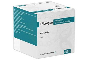 Kfibrogen 300 mg/4 ml Nebülizasyon Çözeltisi, 56 ADET