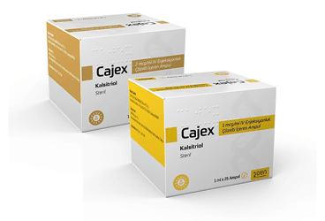 CAJEX 2 MCG/ML IV ENJEKSİYONLUK ÇÖZELTİ İÇEREN AMPUL, 25 ADET