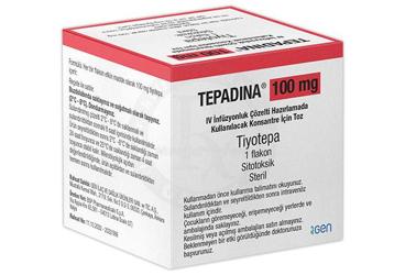 TEPADİNA 100 MG IV İNFÜZYONLUK ÇÖZELTİ HAZIRLAMADA KULLANILACAK KONSANTRE İÇİN TOZ, 1 ADET