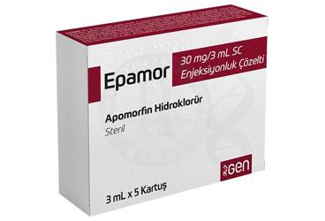 EPAMOR 30 MG/3 ML SC ENJEKSİYONLUK ÇÖZELTİ, 5 ADET