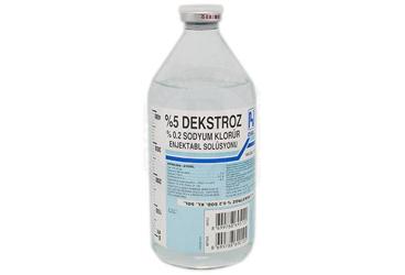 %5 DEKSTROZ %0,2 SODYUM KLORÜR ÇÖZELTİSİ, 500 ML SETSİZ ŞİŞE