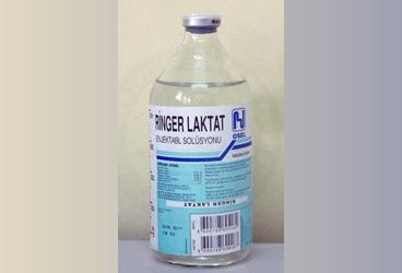 RİNGER LAKTAT ENJEKSİYONLUK ÇÖZELTİ 500 ML SETSİZ ŞİŞE