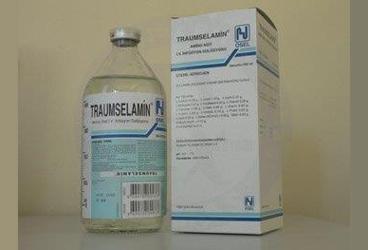 TRAUMSELAMİN AMİNOASİT IV İNFÜZYON ÇÖZELTİSİ 500 ML SETSİZ ŞİŞE