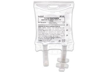 BIOFLEKS %0.9 IZOTONIK SODYUM KLORUR ÇÖZELTİSİ 50 ML (PVC TORBA) SETLI