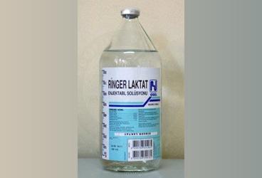RİNGER LAKTAT ENJEKSİYONLUK ÇÖZELTİ 1000 ML SETLİ ŞİŞE