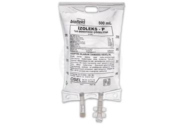 BİOFLEKS İZOLEKS-P %5 DEKSTROZ ÇÖZELTİSİ 500 ML (PVC TORBA) SETLİ