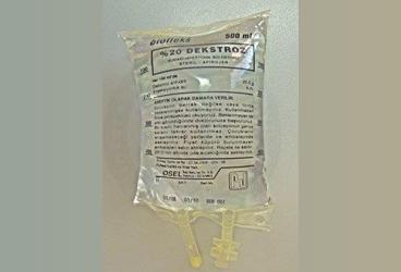 BİOFLEKS %20 DEKSTROZ SUDAKİ HİPERTONİK ÇÖZELTİSİ 500 ML (PVC TORBA) SETLİ
