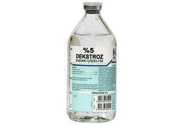 %5 DEKSTROZ SUDAKİ ÇÖZELTİSİ 500 ML SETLİ ŞİŞE