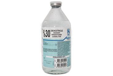 %30 DEKSTROZ SUDAKI HIPERTONIK ÇÖZELTİSİ 500 ML SETLI SISE