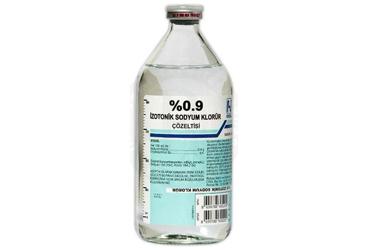 İZOTONİK SODYUM KLORÜR % 0.9 I.V OSEL ENJEKSİYONLUK ÇÖZELTİ 500 ML SETLİ ŞİŞE