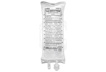 BİOFLEKS %5 DEKSTROZ SUDAKİ ÇÖZELTİSİ 1000 ML (PVC TORBA) SETSİZ