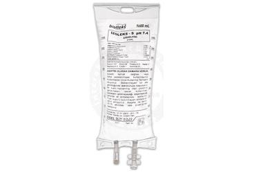 BİOFLEKS İZOLEKS-S pH 7,4 IV İNFÜZYONLUK ÇÖZELTİ, 1000 ML (PVC TORBA) SETSİZ