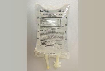 BİOFLEKS İZOLEKS-S pH 7,4 IV İNFÜZYONLUK ÇÖZELTİ, 500 ML (PVC TORBA) SETSİZ