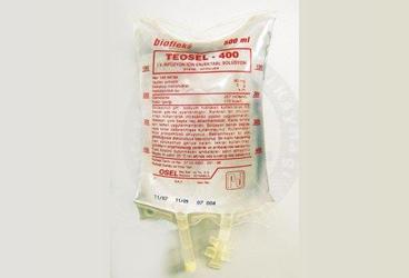 TEOSEL 400 IV İNFÜZYON İÇİN ENJEKTABL SOLÜSYON, 500 ML SETSIZ