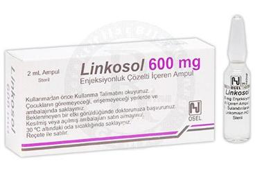LİNKOSOL 600 MG ENJEKSİYONLUK ÇÖZELTİ İÇEREN AMPUL, 1 ADET