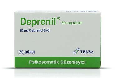 DEPRENIL 50 MG TABLET, 30 ADET