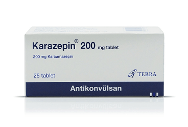 KARAZEPIN 200 MG TABLET, 25 ADET