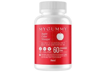 MYGUMMY APPLE CIDER VINEGAR TAKVIYE EDICI GIDA 60 kapsül
