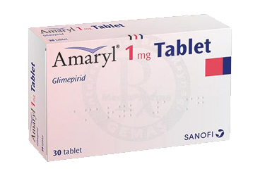 AMARYL 1 MG TABLET, 30 ADET