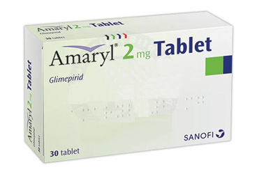 AMARYL 2 MG TABLET, 30 ADET