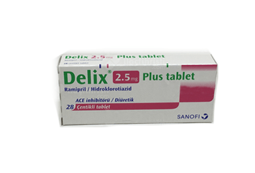 DELİX PLUS 2,5 MG/12,5 MG TABLET, 28 ADET