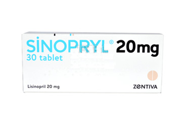 SINOPRYL 20 MG TABLET, 30 ADET