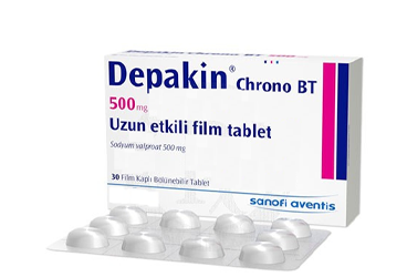 DEPAKIN CHRONO BT 500 MG UZUN ETKILI FILM TABLET, 30 ADET