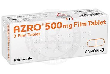 AZRO 500 MG FİLM KAPLI TABLET, 3 ADET