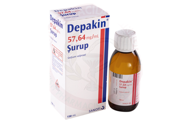 DEPAKİN 57,64 MG/ML ŞURUP, 150 ML