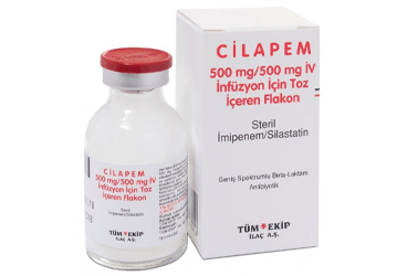 CILAPEM 500 MG/500 MG IV ENJEKSİYONLUK ÇÖZELTİ HAZIRLAMAK İÇİN TOZ, 1 ADET