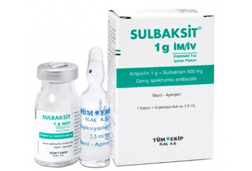 SULBAKSIT 1 G IM/IV ENJEKSİYONLUK ÇÖZELTİ HAZIRLAMAK İÇİN TOZ, 1 ADET