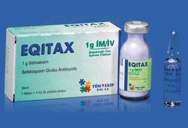 EQITAX 1 GG IM/IV ENJEKSİYONLUK ÇÖZELTİ HAZIRLAMAK İÇİN TOZ, 1 ADET