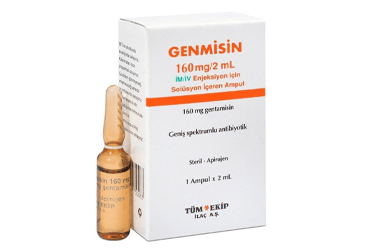 GENMISIN 160 MG/2 ML IM/IV ENJEKSİYONLUK ÇÖZELTİ, 1 ADET