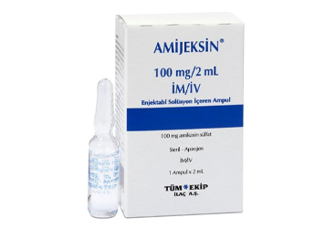 AMIJEKSIN 100 MG/2 ML IM/IV ENJEKSİYONLUK ÇÖZELTİ, 1 ADET